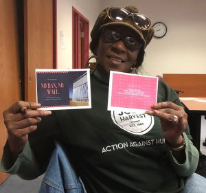 Debra Green took action at Power of the Pen in February, 2019